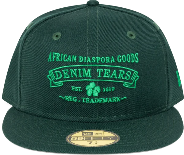 Denim Tears ADG New Era Hat Green