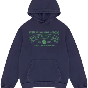Denim Tears ADG Hoodie Purple