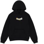 Denim Tears Embroidered Logo Hoodie black