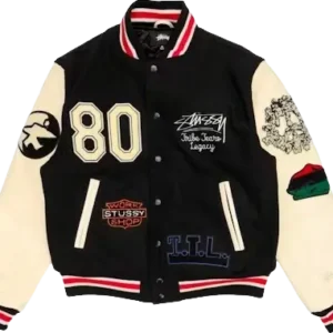 Stussy x Denim Tears X Our Legacy TTL Varsity Jacket