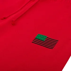 ADG Pan African American Flag Sweatpant Red