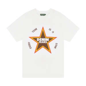 Denim Tears Every Tear Is A Star Tee White