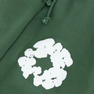 Denim Tears Cotton Wreath Shorts Green